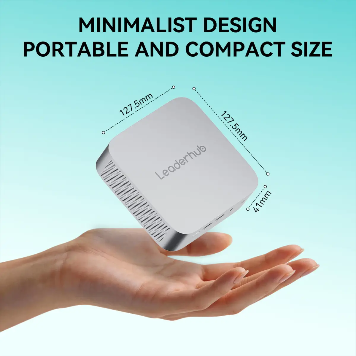 Leaderhub AD8 mini PC — AMD Ryzen 7 H 255 — Şəkil 9
