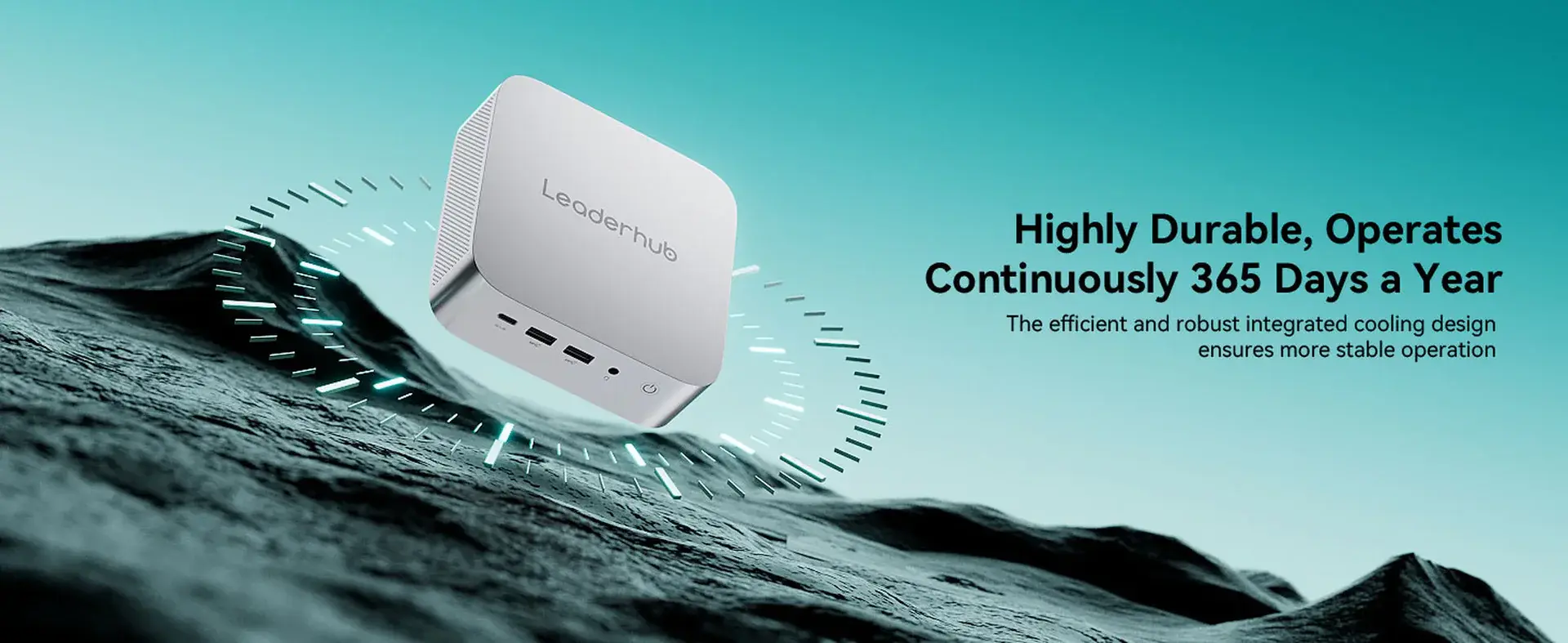 Leaderhub AD8 mini PC — AMD Ryzen 7 H 255 — Məhsulu yaxından tanıyın 3