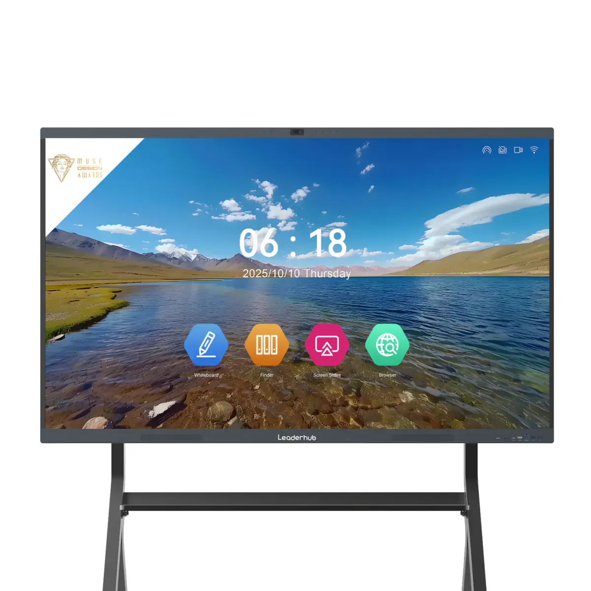 Leaderhub L75HM 75″ interaktiv ağıllı lövhə — Şəkil 1