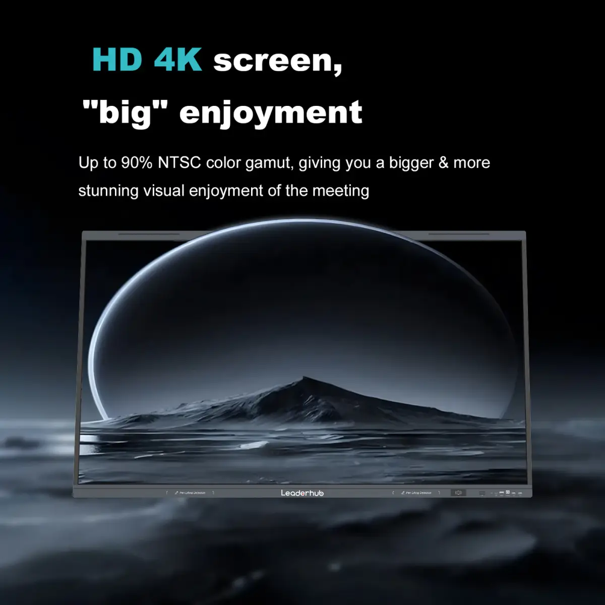 Leaderhub L75H Pro 75″ interaktiv panel — Şəkil 5