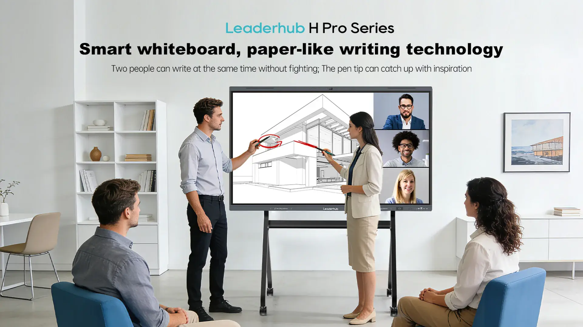 Leaderhub L75H Pro 75″ interaktiv panel — Məhsulu yaxından tanıyın 4