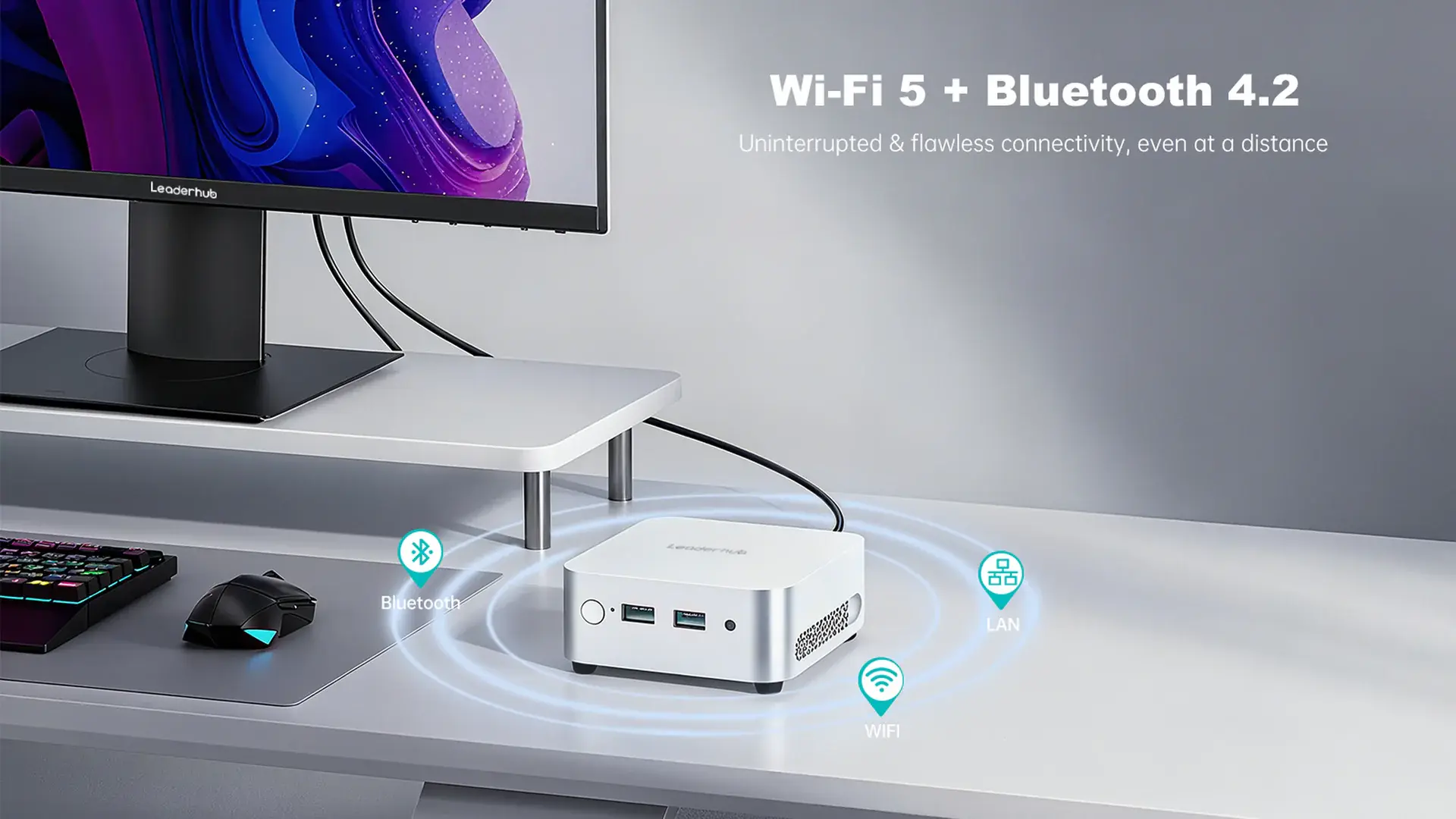 Leaderhub LP1C mini PC — Intel N100 — Məhsulu yaxından tanıyın 5
