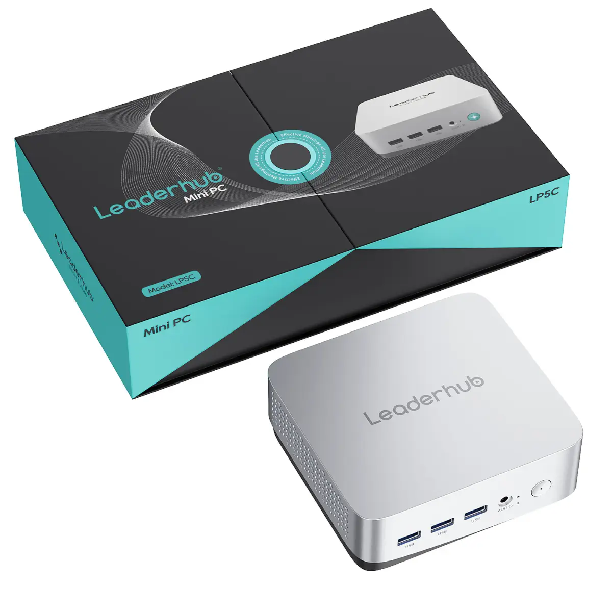 Leaderhub LP5C mini PC — Intel Core i5-12450HX — Şəkil 2