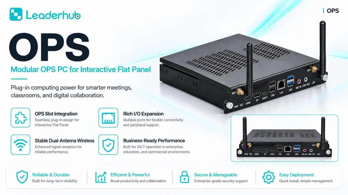 Leaderhub OPS modulu — Intel Core i5 — Şəkil 4