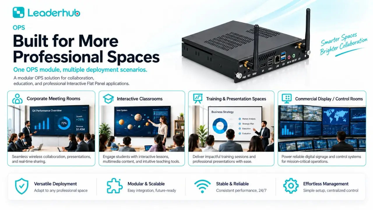 Leaderhub OPS modulu — Intel Core i5 — Məhsulu yaxından tanıyın 7