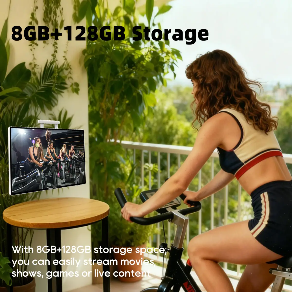 Leaderhub U24M 24,5″ daşınan ağıllı ekran — Şəkil 5